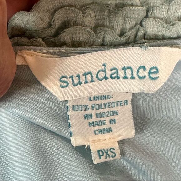 Sundance Mint Green Long Sleeve Dress - Picture 3 of 7